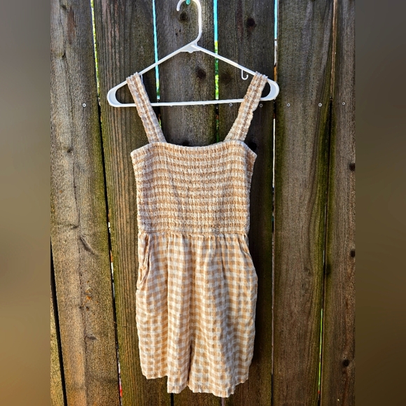 H&M Pants - H&M Gingham Romper